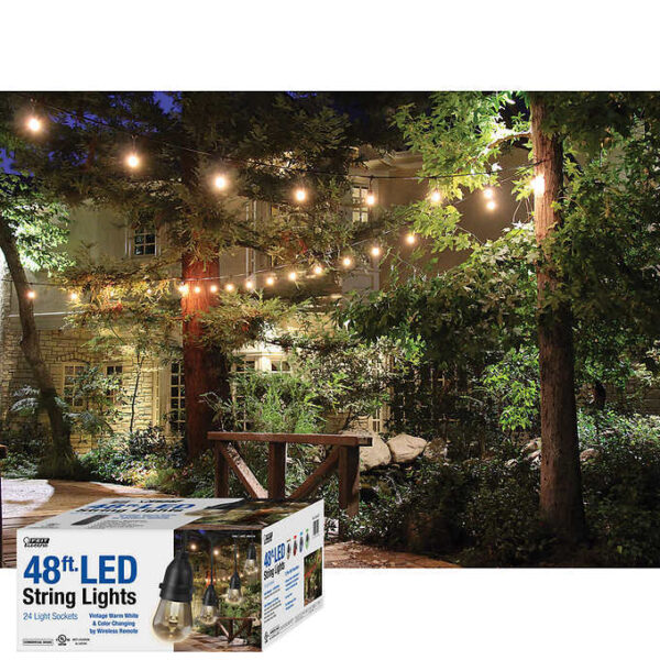 48' LED Bistro Light Strand