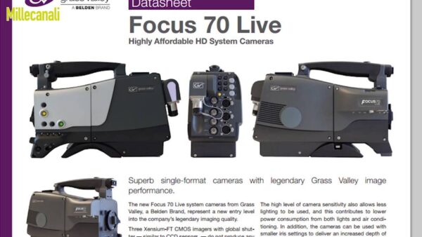 Grass Valley Focus 70 Camera System