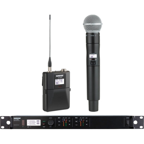 Shure ULXD QUAD Wireless Combo G50 470-534 MHz