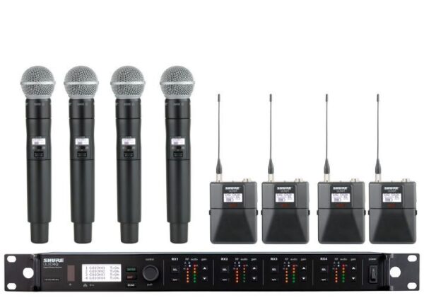 Shure ULXD QUAD Wireless Combo G50 470-534 MHz