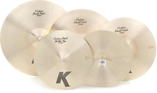 Zildjian K Custom Dark Cymbal Pack